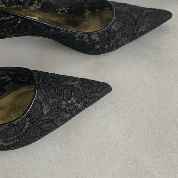 Stella McCartney Lace Kitten Heels - Picture 7 of 10